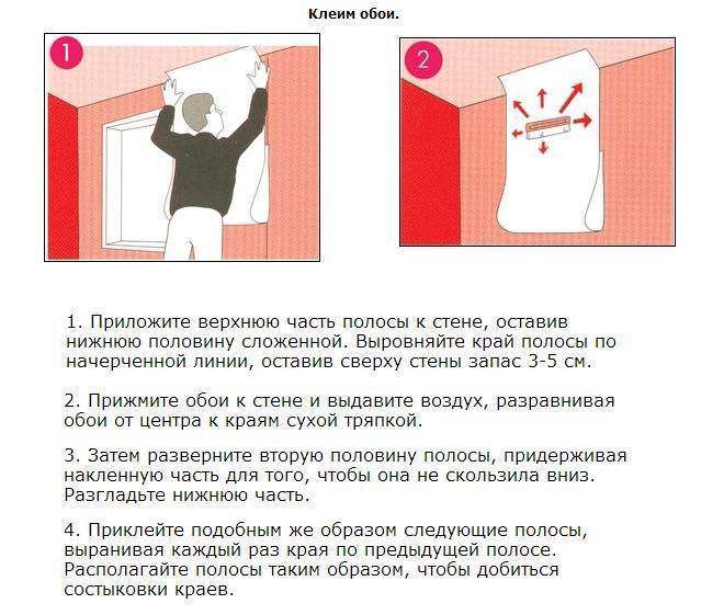Как клеить обои в углах комнаты: оклейка внешнего и внутреннего угла