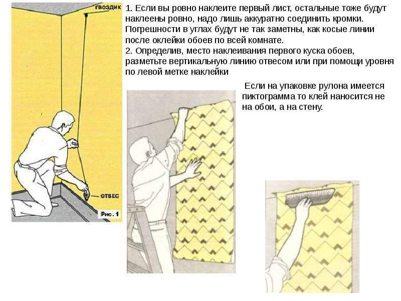 Как правильно клеить флизелиновые обои в углах своими руками: пошаговая инструкция, видео