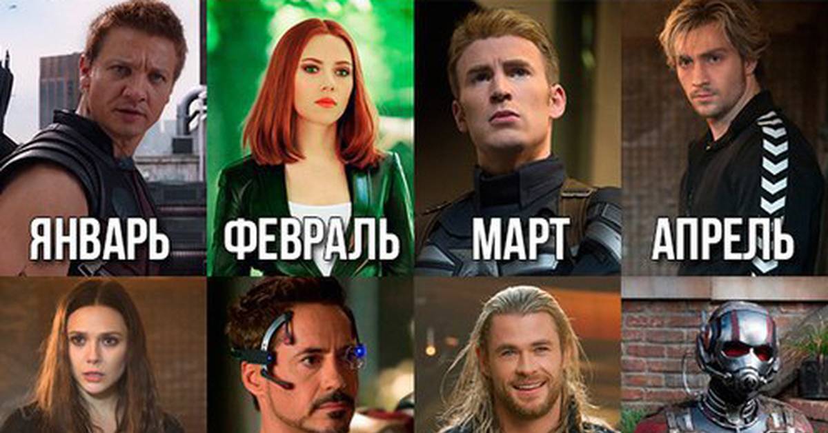 Тест «кто ты из мстителей»: на кого ты похож?